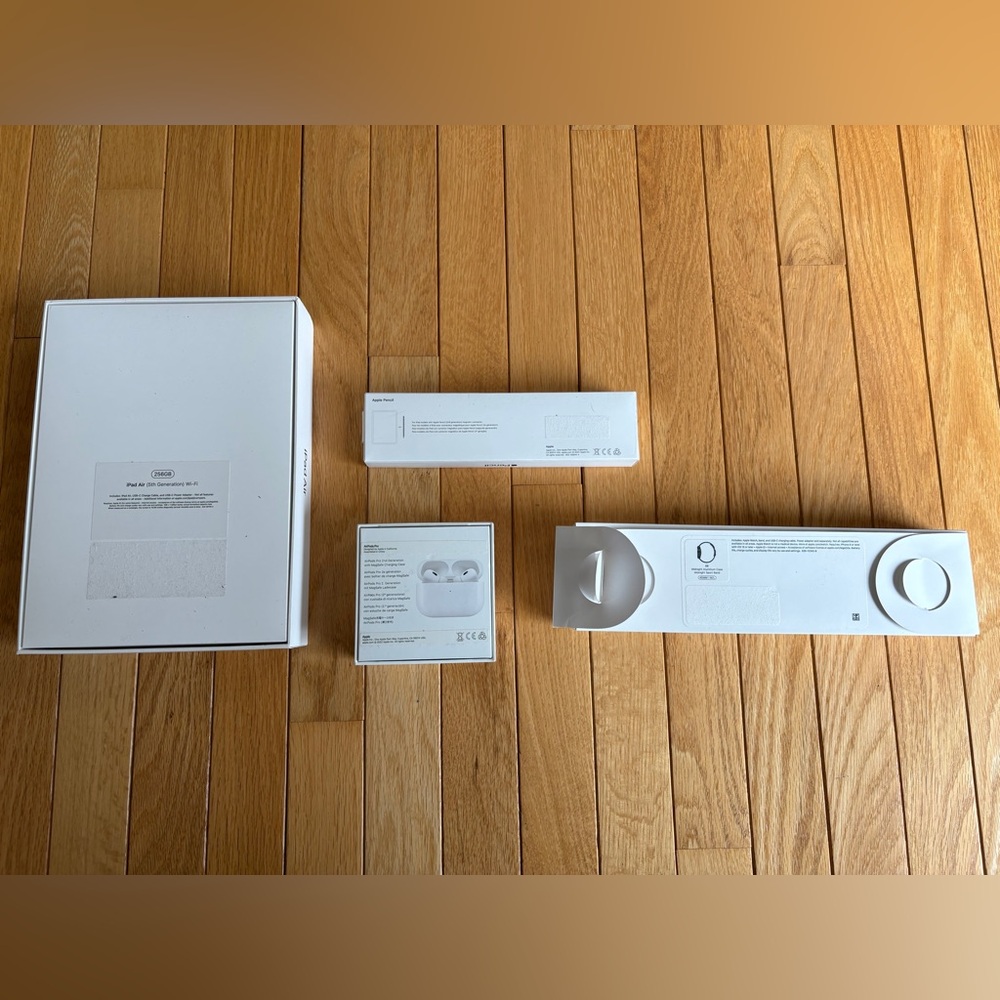 Empty Apple Electronics Box Bundle - Picture 2 of 6